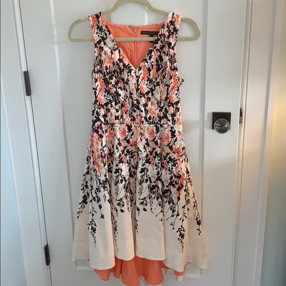 White House Black Market fit & flare dress